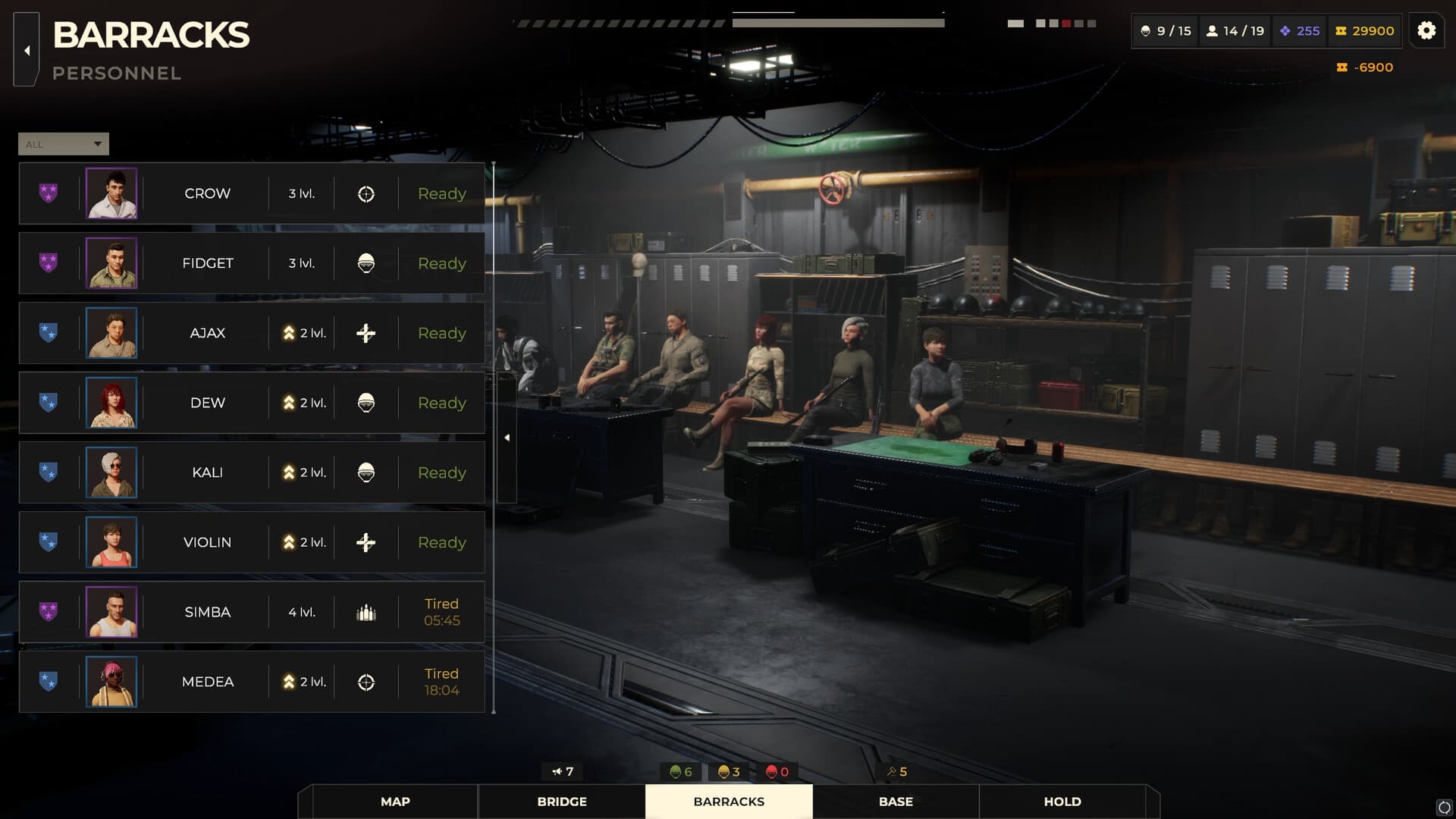 Warhounds Character Customization official reference image