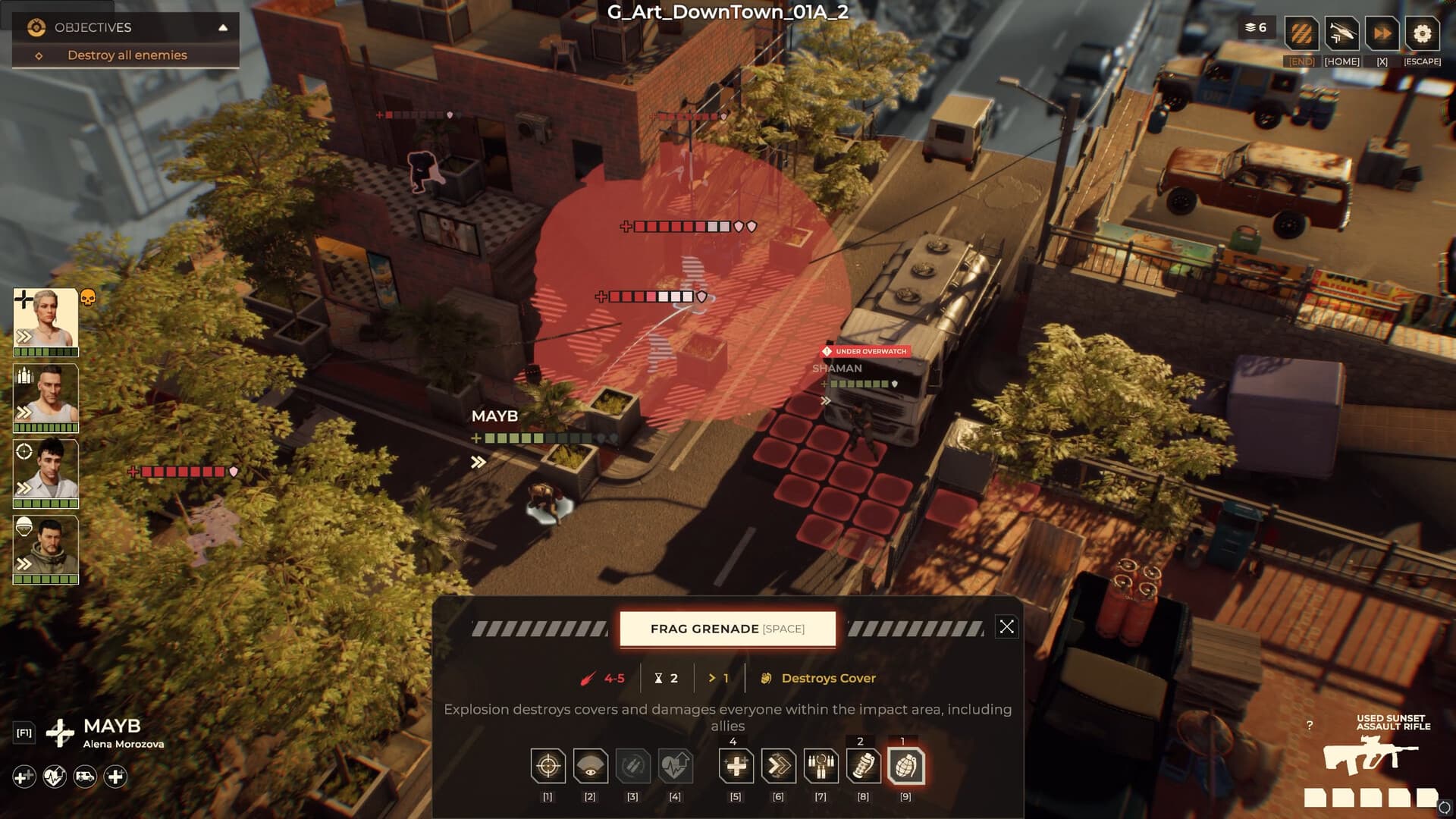 Warhounds Walkthrough official reference image